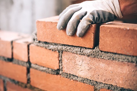 housebuilder, brick wall, restarting housing market