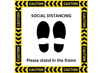 Covid-19 secure social distancing